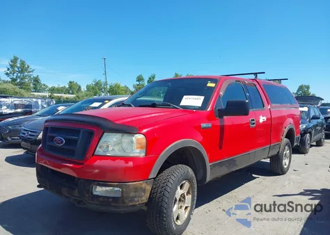 2004 Ford F150 из США, поврежденный, VIN 1FTPX14594NB00693